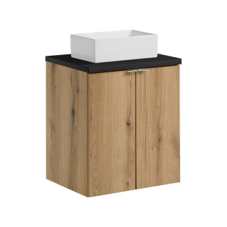 Comad SET-NOA B BLACK 50CM D UN GAJA 35 SW Nábytková sestava 50 cm s deskou a umyvadlem