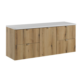 Comad SET-NOA B WHITE 140CM S Nábytková sestava 140 cm s deskou