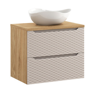 Comad SET-OCB B 70CM S UN CLOUD Nábytková sestava 70 cm s deskou a umyvadlem Cloud
