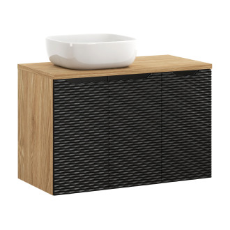 Comad SET-OCBL B 90CM D SMILE 40 Nábytková sestava 90 cm s deskou a umyvadlem Smile