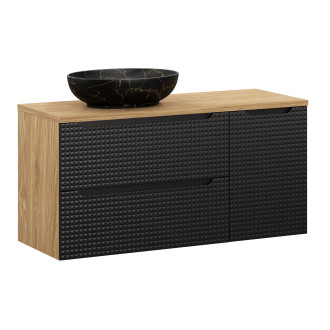 Comad SET-LXBL B 120CM S UN MONA Nábytková sestava 120 cm s deskou a umyvadlem Mona