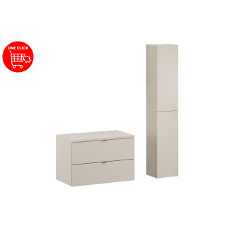 Comad SET-DC B 80CM HC Nábytková sestava 80 cm s deskou a vysokou skříňkou