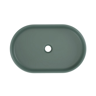 Comad RIVER 2 FOREST GREEN MATT UN 55 ( E-6594 ) Nábytkové umyvadlo na desku