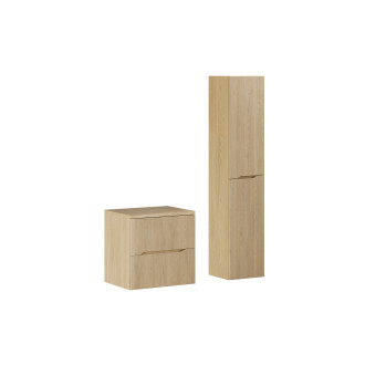 Comad SET-NC B CREMONA 60CM HC Nábytková sestava 60 cm s deskou a vysokou skříňkou