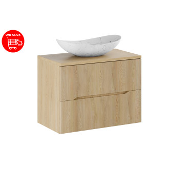 Comad SET-NC B CREMONA 80CM UN LENA MW Nábytková sestava 80 cm s deskou a umyvadlem
