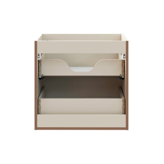 Comad DONNA SAND 82-60-46-2S Skříňka pod umyvadlo 60 cm 2 zásuvky