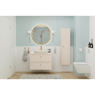 Comad DONNA SAND 82-80-46-2S Skříňka pod umyvadlo 80 cm 2 zásuvky