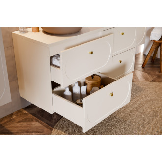 Comad DONNA SAND 82-80-46-2S Skříňka pod umyvadlo 80 cm 2 zásuvky
