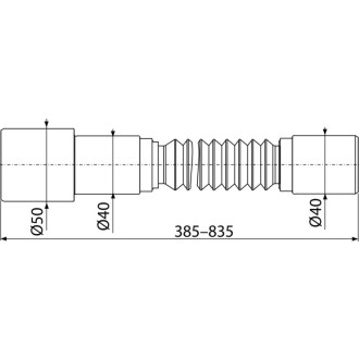 ALCA  A795 Flexi propojení 50/40×40