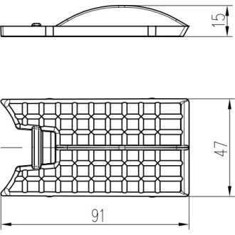 ND-Sítko žlabu D40