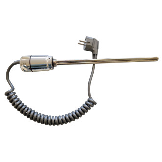 Topná tyč s termostatem 230V/1200W 460 mm chrom lesk RADPST463