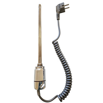 Topná tyč s termostatem 230V/1200W 460 mm chrom lesk RADPST463