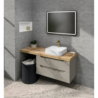 AVICE deska pod umyvadlo 150,7x48,8cm, tl.5cm, dub rover AV047