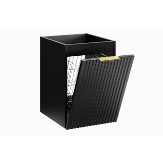 Comad ADEL BLACK 81-40-1DK Skříňka pod desku 40 cm s košem na prádlo