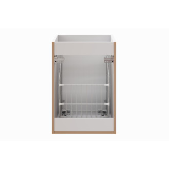 Comad ADEL WHITE 81-40-1DK Skříňka pod desku 40 cm s košem na prádlo