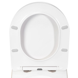 Rea Toaletní sedátko, bílá - duroplast REA-C6001