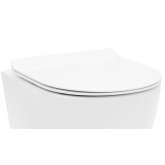 Rea Toaletní sedátko, bílá - duroplast REA-C6001