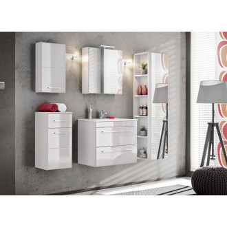 Comad TWIST WHITE 802 FSC Vysoká skříňka 1 dvířka