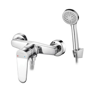 Kuchinox ATEZ nástěnná sprchová baterie se sprchovou sadou BTK_041D