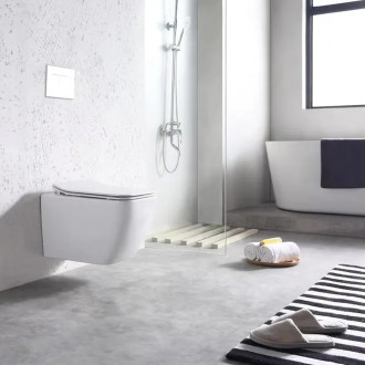 Rea Závěsné WC Martin Duroplast Slim REA-C8006