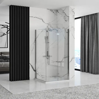 Rea Sprchová kabina Rea Molier Chrom 90x90 KPL-K0539