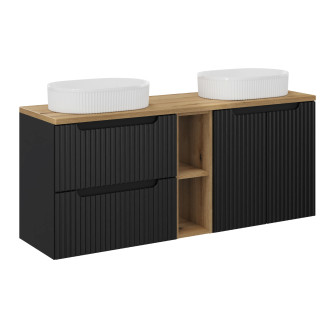 Comad SET-NOB B OAK 140CM UN BEYOND WH LR Nábytková sestava 140 cm