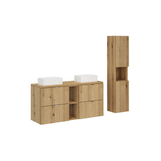 Comad SET-NOA B OAK 120CM UN GAJA SW HC LR Nábytková sestava 120 cm