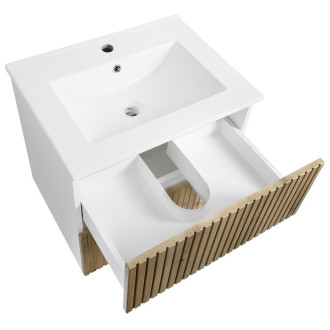 PANEDA STRIP umyvadlová skříňka 59,5x55x45,2cm, dub emporio PN360