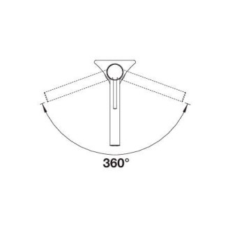 Blanco ALTA II baterie chrom 527541