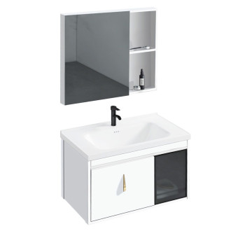 Rea Sada koupelnového nábytku s umyvadlem Paris 60cm White REA-M0001