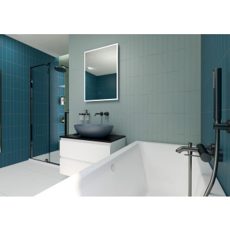 Vanová baterie SAT Aurum bez sprchového setu 150 mm broušený gun metal SATBAUR222BGM