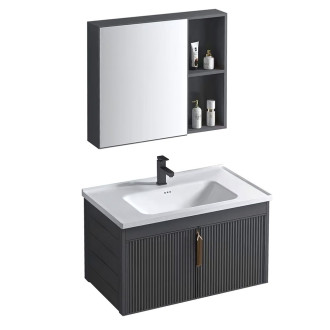 Rea Sada koupelnového nábytku s umyvadlem Astor 60cm Grey REA-M0004
