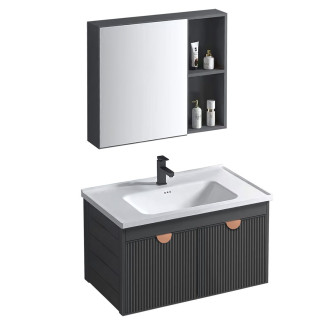 Rea Sada koupelnového nábytku s umyvadlem Mario 60cm Grey REA-M0006