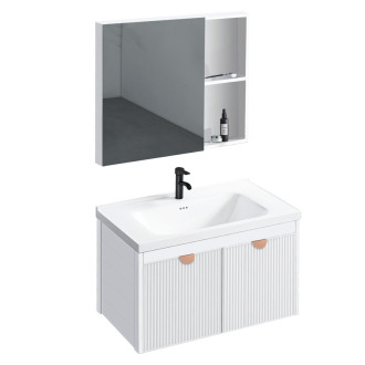Rea Sada koupelnového nábytku s umyvadlem Mario 60cm White REA-M0005