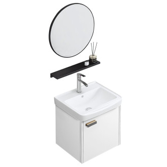 Rea Sada koupelnového nábytku s umyvadlem Molly 40cm White REA-M0007