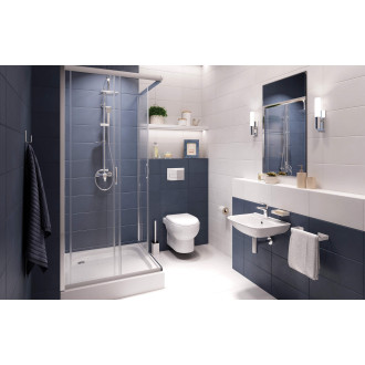 Deante AVIS CDAD6ZPW Závěsné WC rimless včetně sedátka, bílá