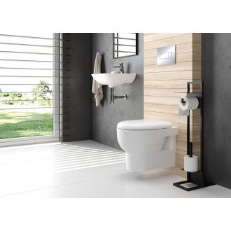 Deante AVIS CDAD6ZPW Závěsné WC rimless včetně sedátka, bílá