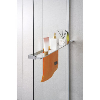 Police na walk-in zástěnu, 142cm, chrom EG1410