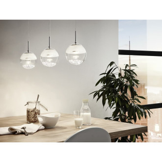 LED Závěsné osvětlení Eglo MONTEFIO 1 chrom 93784