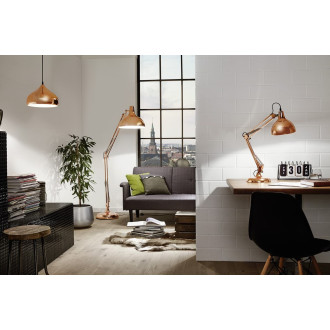Stolní lampa Eglo BORGILLIO měď 94704