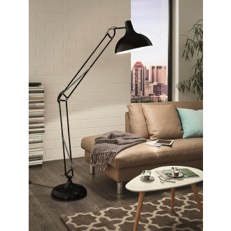 Stojací lampa Eglo BORGILLIO černá 94698