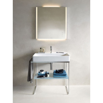 Duravit DuraSquare umyvadlo 80x47 cm, bez přepadu, s otvorem pro baterii, DuraCeram, bílá 2353800041