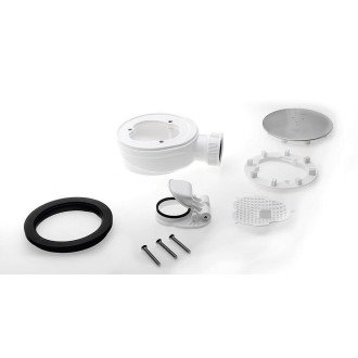 Sifon k vaničce DN40 Polysan chrom plast 1722C
