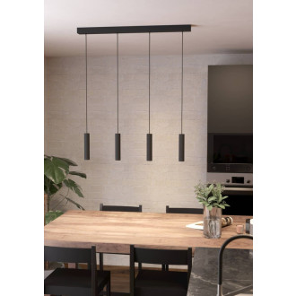 LED Závěsné osvětlení Eglo ALMUDAINA černá 900906