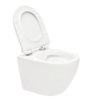 Wc s prkénkem softclose závěsné zadní odpad WC01R