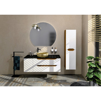 WAVE skříňka spodní dvířková 30x45x47,8cm, pravá/levá, bílá/dub cuneo WA030-3025 59775