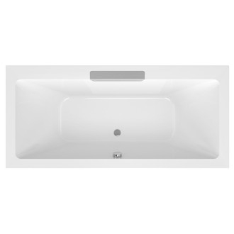 CASCATA obdélníková vana 185x85x45cm, kaskáda nerez 60680