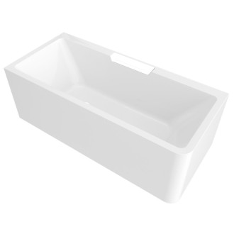 CASCATA L MONOLITH obdélníková vana 180x80x60cm, kaskáda bílá 60684