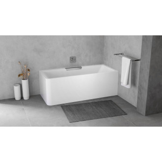 CASCATA R MONOLITH obdélníková vana 180x80x60cm, kaskáda nerez