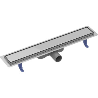 Cersanit Tako lineární odtokový žlab oboustr. rošt 60 chrom S907-008